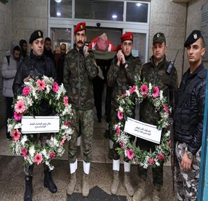 تشييع جثمان الشهيد الاسير المحرر خالد الصيفي في بيت لحم