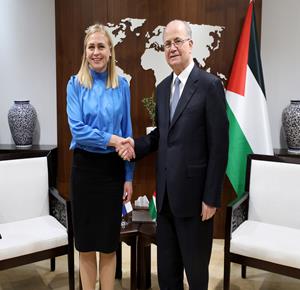 رئيس الوزراء محمد مصطفى، يستقبل وزيرة خارجية فنلندا إيلينا فالتونين