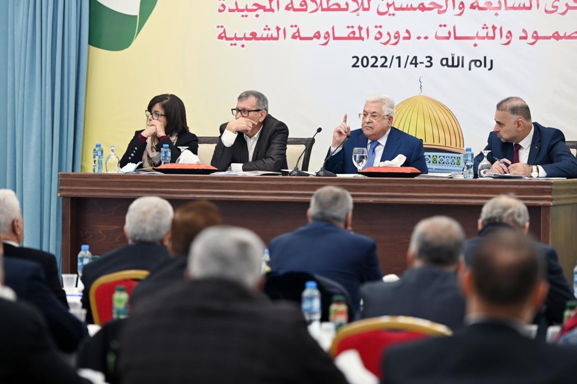 برئاسة الرئيس محمود عباس.. المجلس الثوري لحركة "فتح" يفتتح أعمال دورته التاسعة (تصوير: ثائر غنايم)