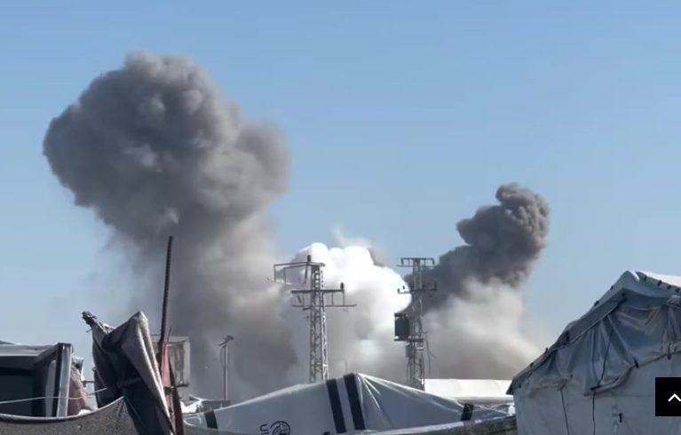 الاحتلال يقصف خياما في مواصي خان يونس