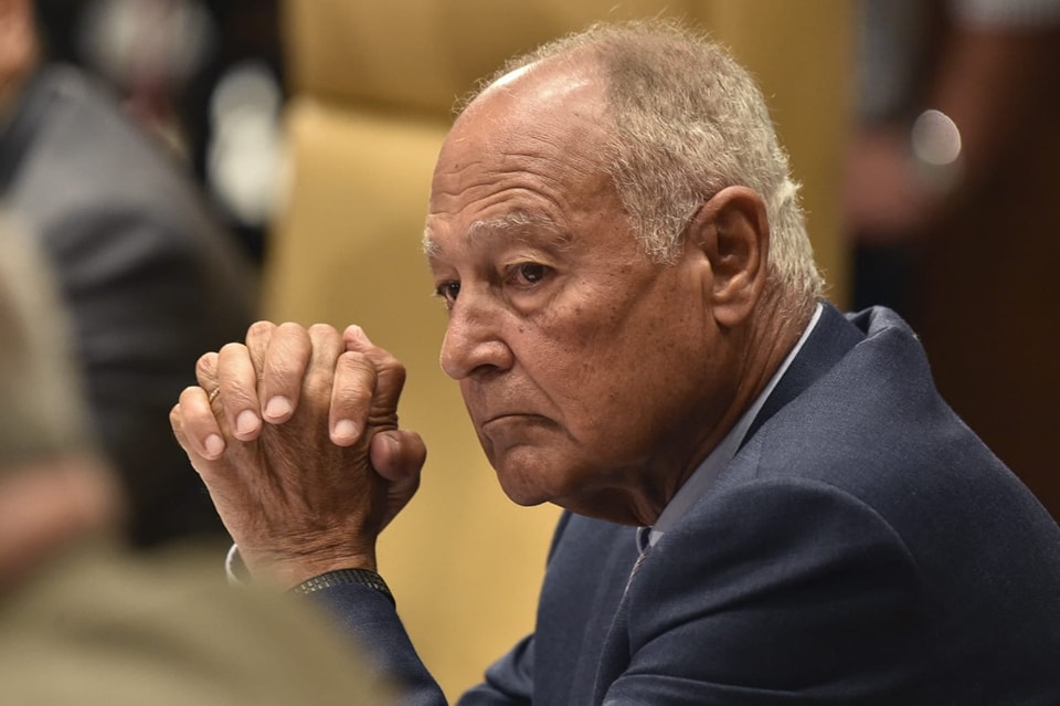 الأمين العام للجامعة العربية أحمد أبو الغيط