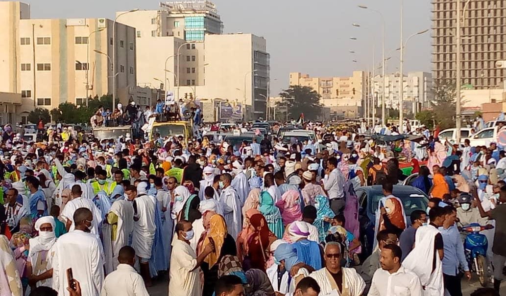 جانب من المسيرة