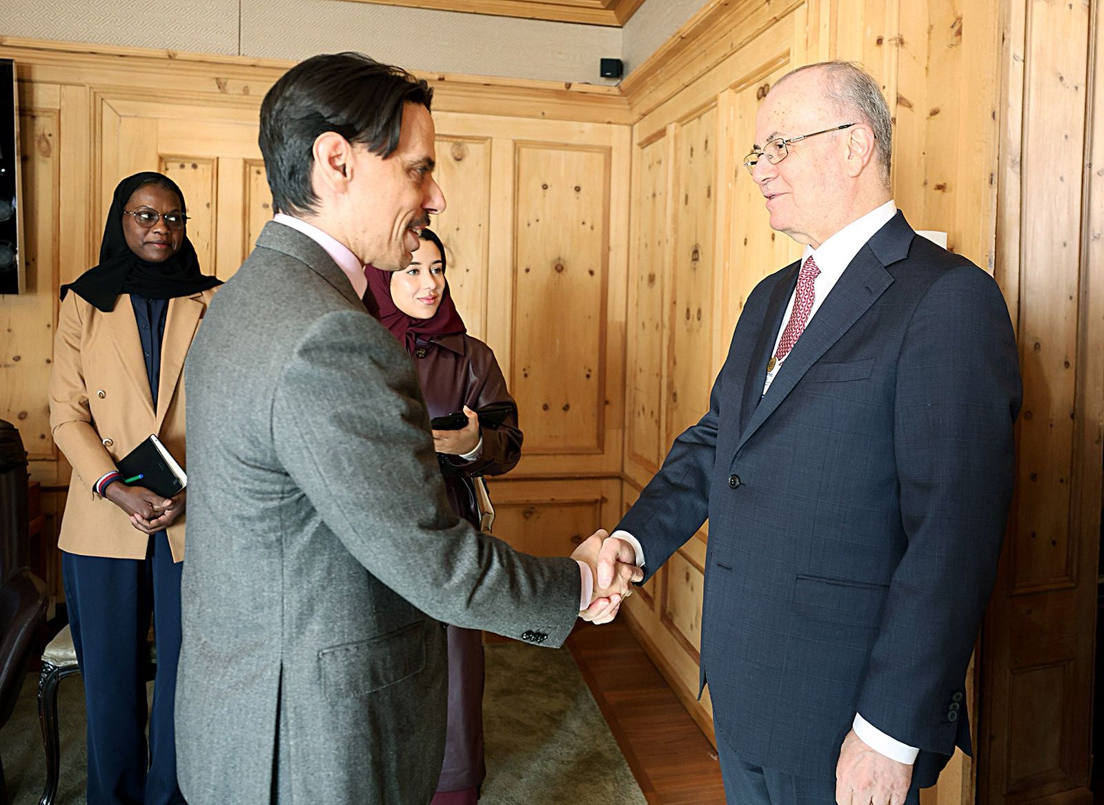 جانب من اللقاء