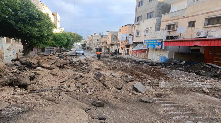 عدوان سابق للاحتلال على ميخم نور شمس شرق طولكرم (صورة أرشيفية: وفا)