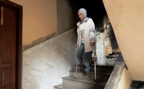 قصف الاحتلال ينهي مسيرة روزان الرياضية